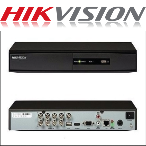 DVR HD 720P DE 8 CANALES (DS-7208HGHI-M1)