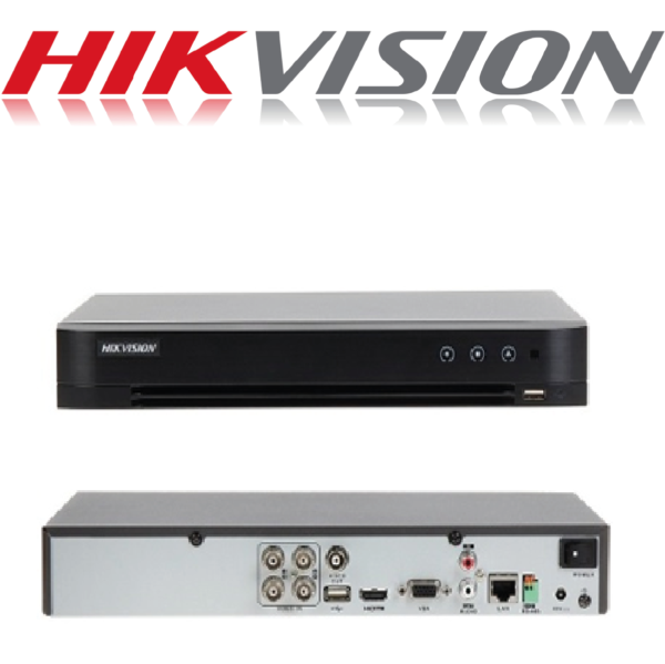 DVR HD 5MP 4 CANALES (DS-7204HUHI-M1/S/A)